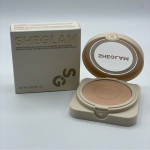 Sheglam skin focus high coverage powder foundation “chantilly”